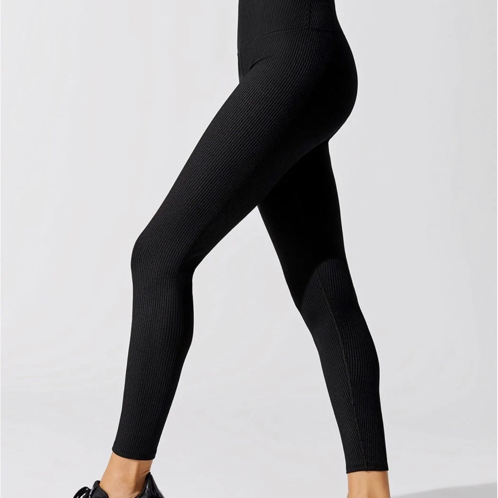 Carbon38 Ribbed Leggings 7/8